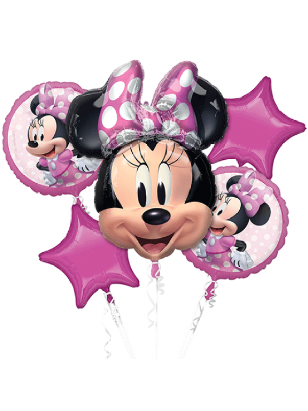 Minnie Mouse Forever foil balloon bouquet (5)