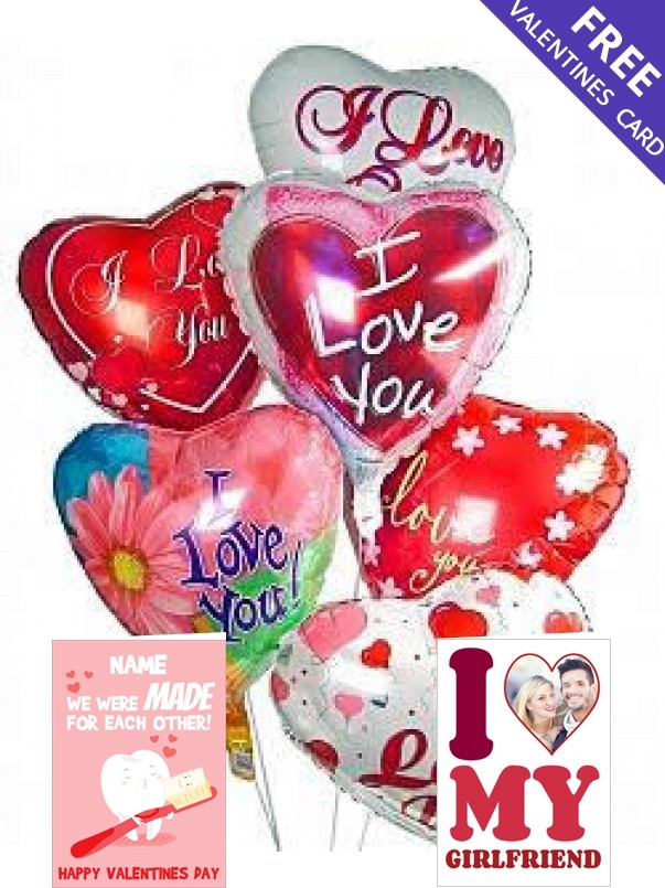 6 Valentine's Day Balloons