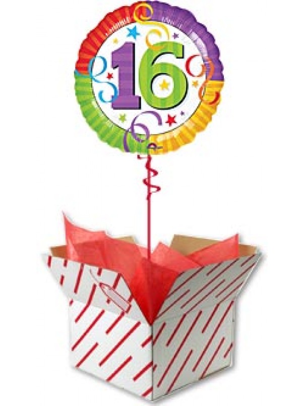 16th Perfection Birthday Balloon