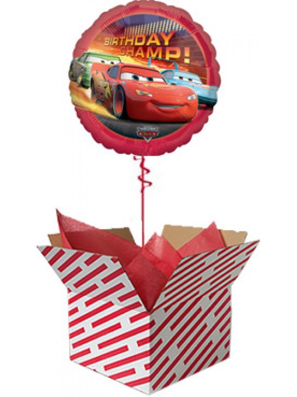 Disney Cars Birthday Champion Balloon