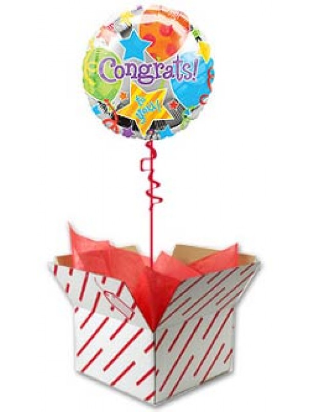 Congratulations Jubilee Balloon Gift