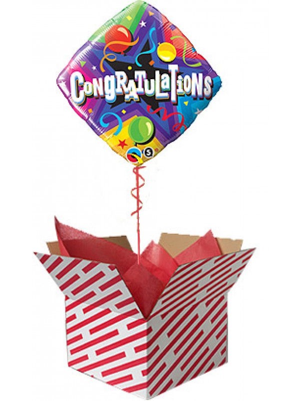  Congratulations Party Time Balloon