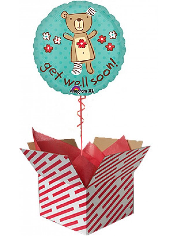  Get Well Bear Balloon Gift
