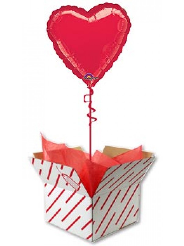 Red Balloon Heart