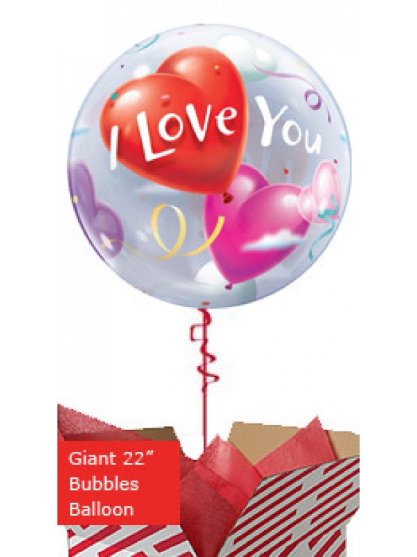  Large I Love You Hearts Balloon