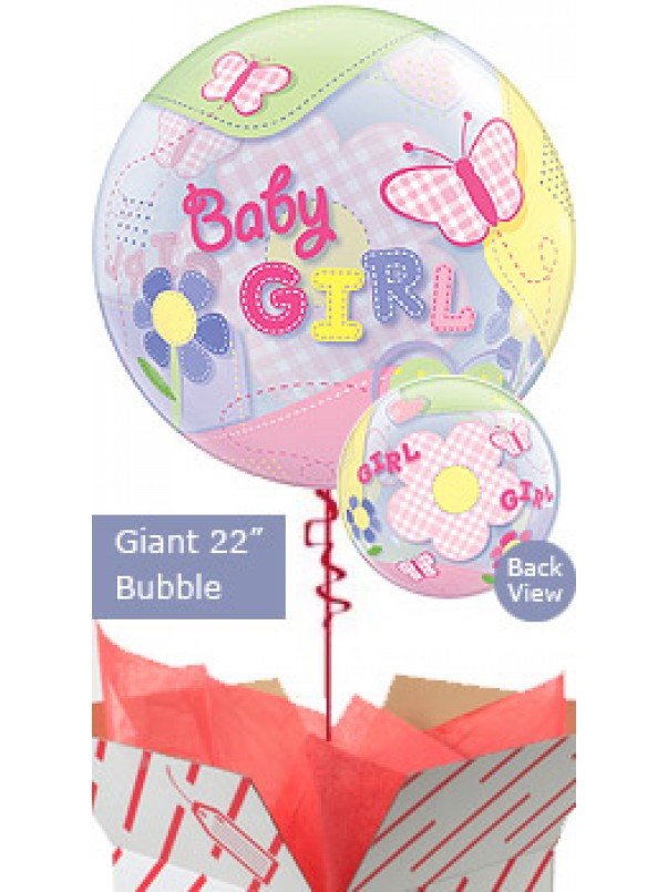  Baby Girl Butterflies Balloon Gift