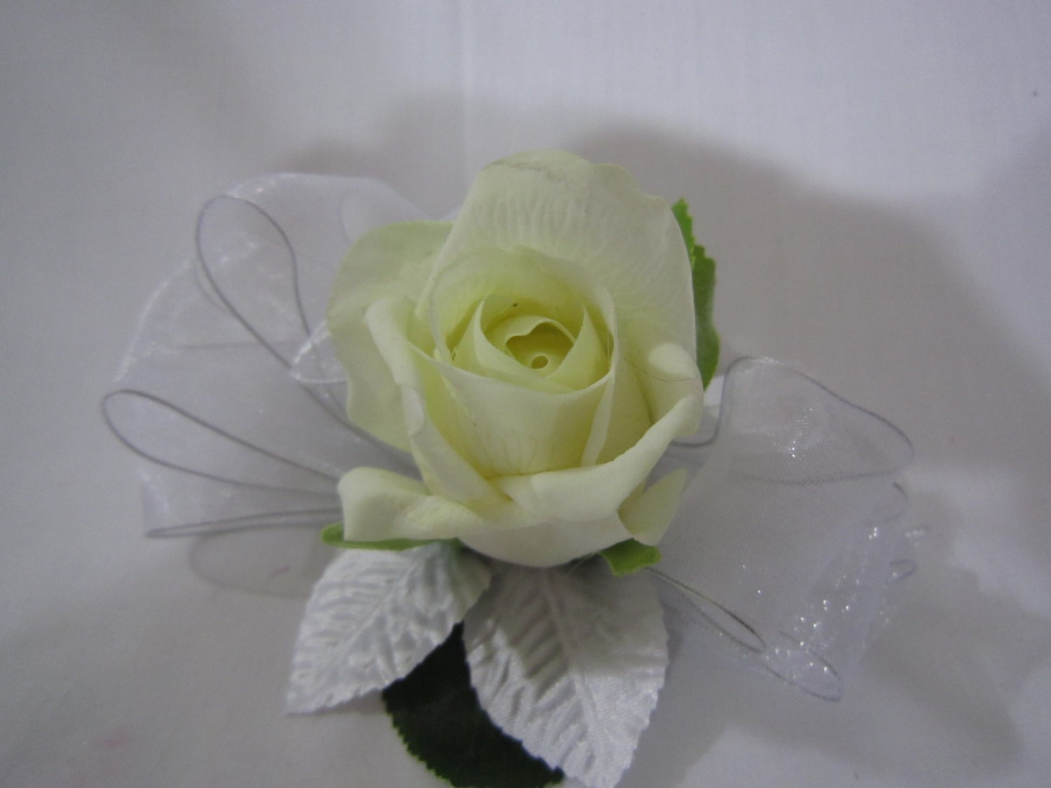 Single Rose Wrist Debs Corsage
