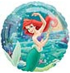 Ariel Little Mermaid Helium Balloon