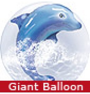  Large Jumping Dolphin Balloon