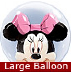 Giant Minnie Mouse Bubble Balloon