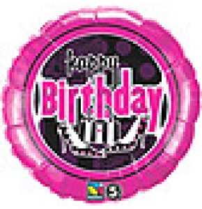 Birthday Feminine Fun Balloon