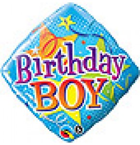  Birthday Boy Stars Balloon