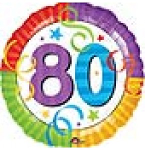 80th Perfection Birthday Balloon Gift