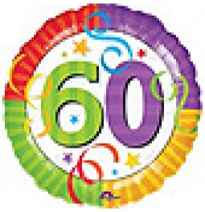  Perfection 60 Birthday Balloon
