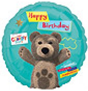 Little Charley Bear Happy Birthday Balloon