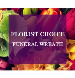 Florists Choice Funeral Wreath