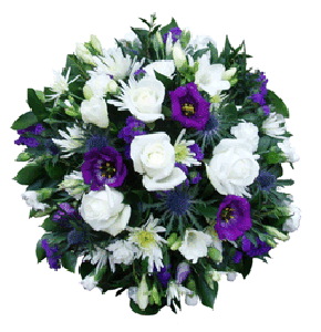 Lilac Funeral Posy
