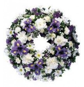 Lilac & Cream Wreath
